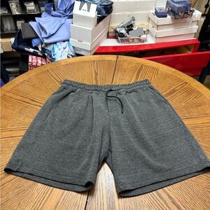 Legend Men's Athletic Charcoal Cotton Shorts